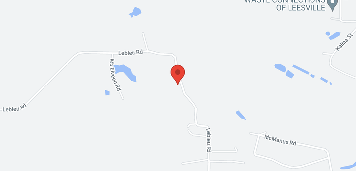 map of 6 6 Lebleu Road Leesville LA 71446